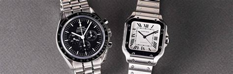 cartier vs omega watches.